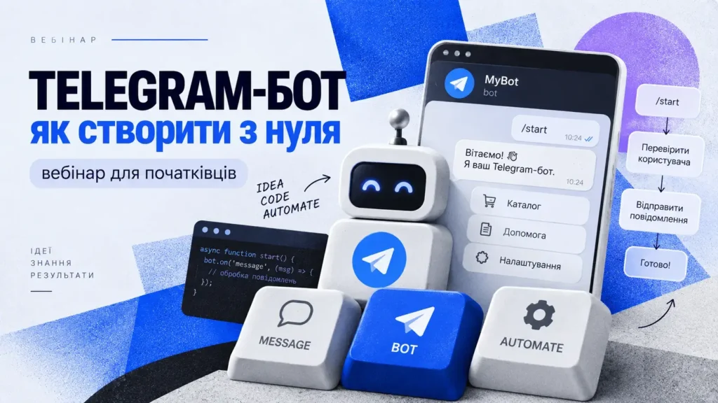 Telegram-бот вебінар