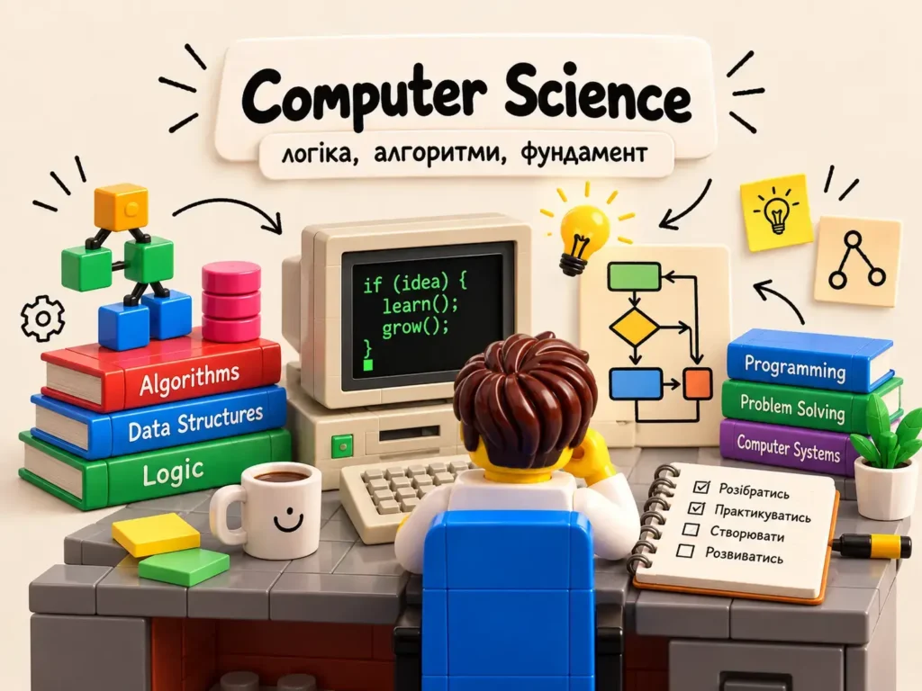 Computer Science для початківців — логіка, алгоритми та основи програмування
