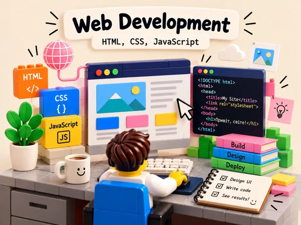 Web Development для початківців — HTML, CSS і JavaScript